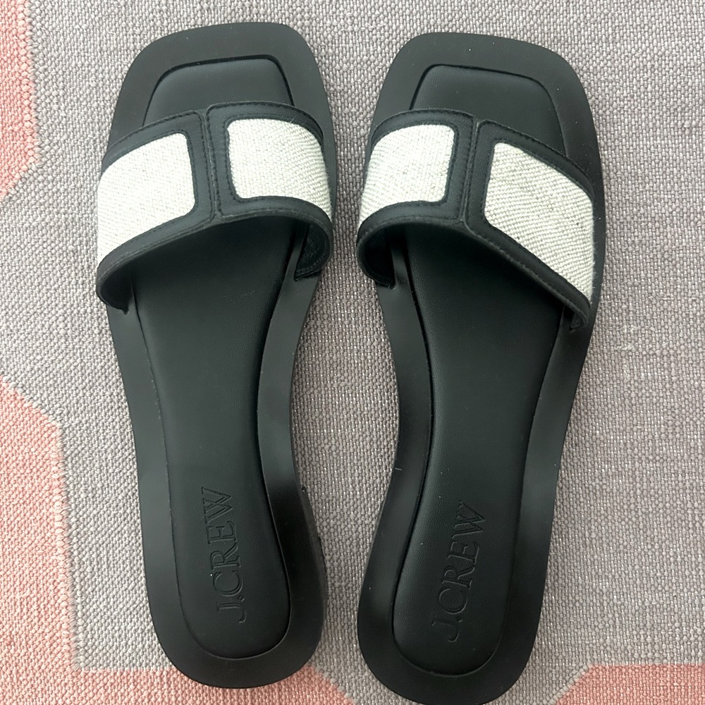 Callie sandals in cavas from J. Crew